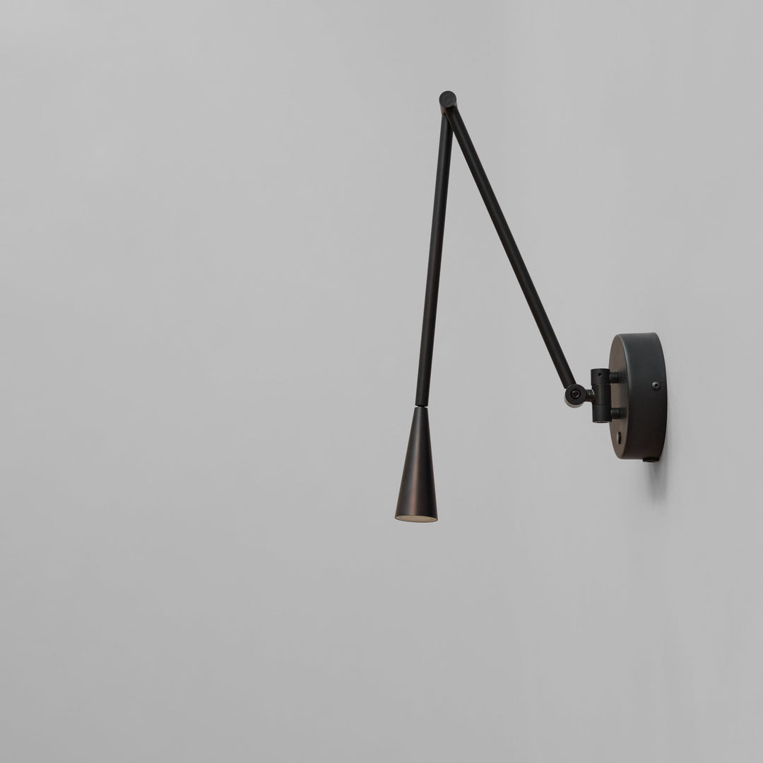 Snake Wall Lamp - Burned Black wall lamp 101 Copenhagen