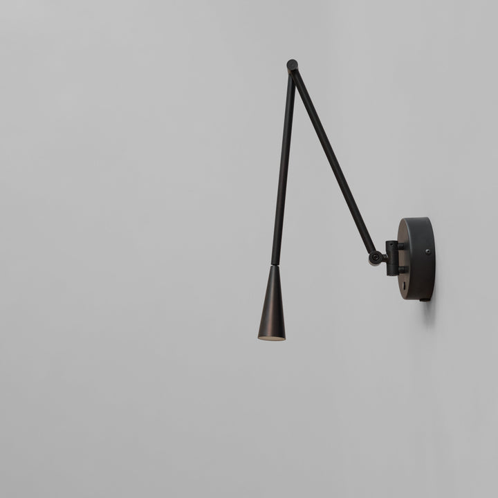 Snake Wall Lamp - Burned Black wall lamp 101 Copenhagen