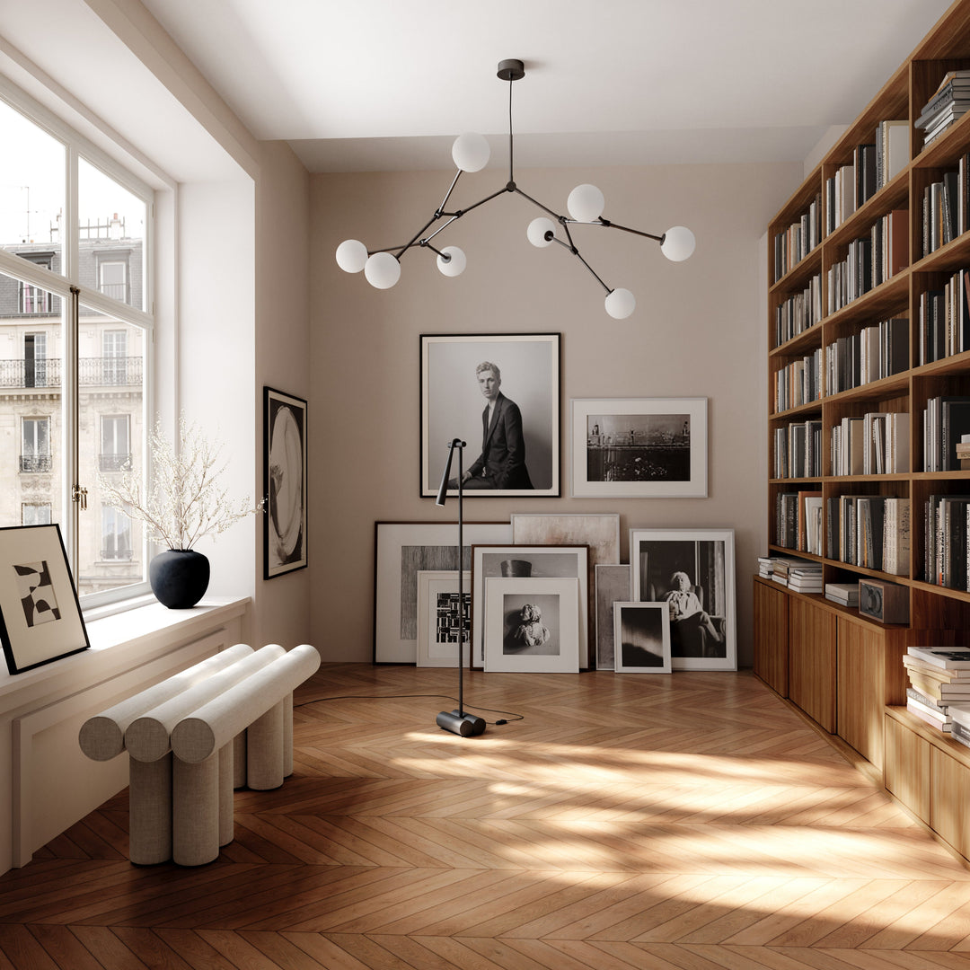 Snake Floor Lamp - Burned Black Floor Lamps 101 Copenhagen