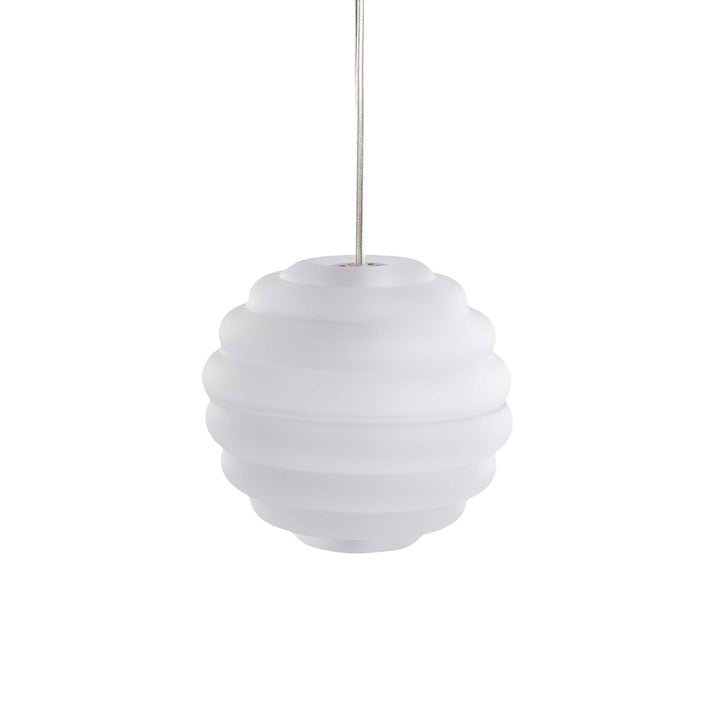 Press Sphere LED Pendant Light Lighting Tom Dixon Frosted Mini: 5.7 in diameter