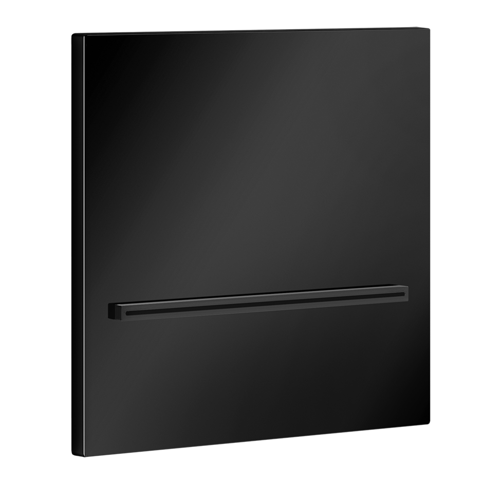 Cascade Spout With Separate Control - 20295 Showers GESSI Black Metal PVD