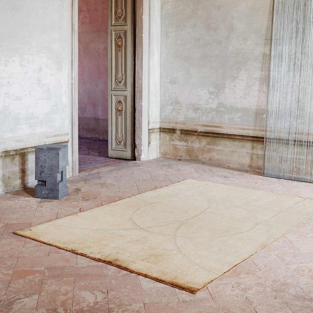 Circulus Rugs Linie Design Ochre 140x200 (4.6' x 6.6')