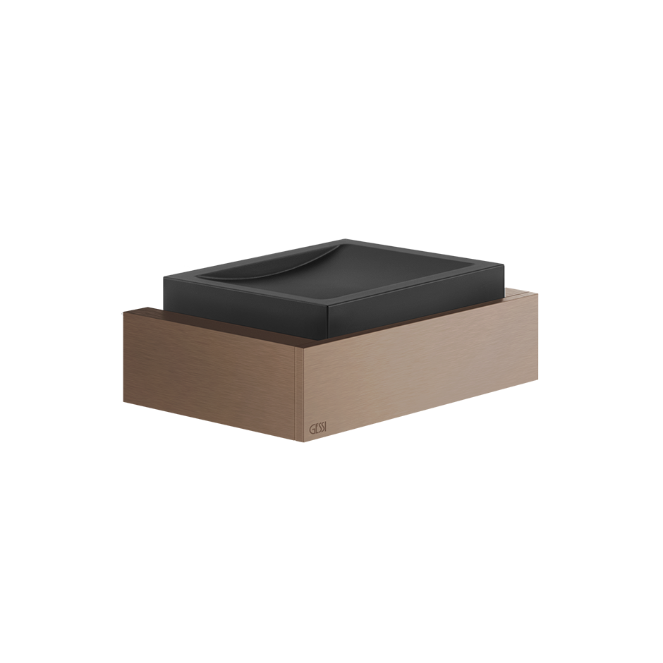 Rettangolo Soap Dish - 20802 Bathroom Accessories GESSI Copper Brushed PVD