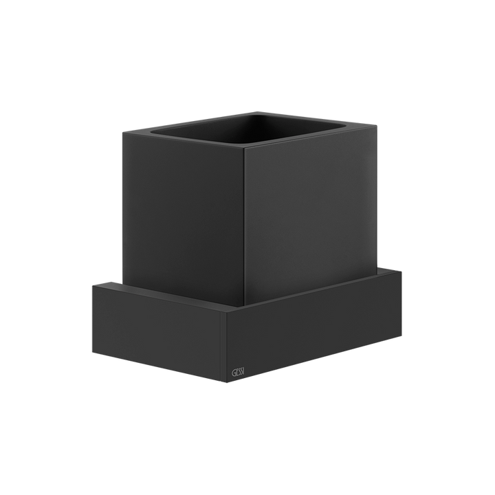 Rettangolo Wall-Mounted Holder - 20808 Bathroom Accessories GESSI Matte Black