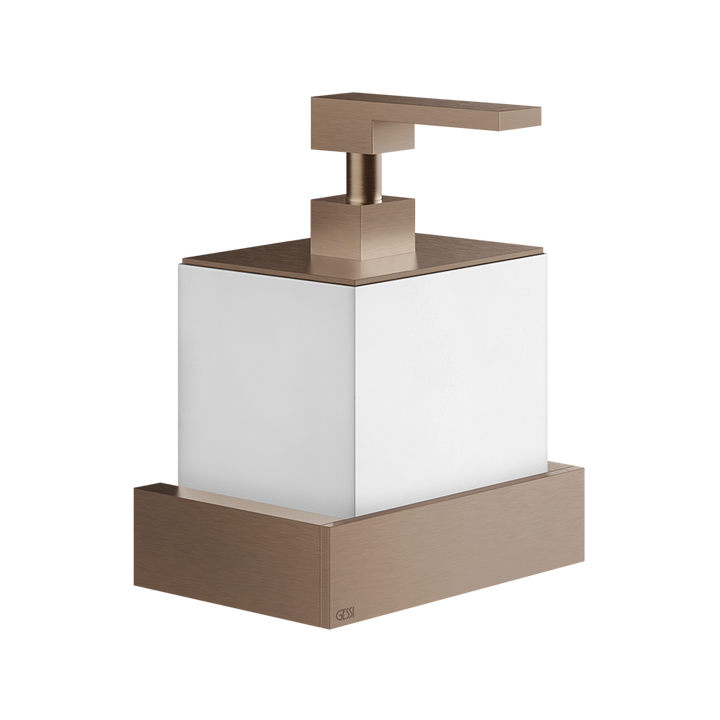 Rettangolo Soap Dispenser - 20813 Bathroom Accessories GESSI Copper Brushed PVD
