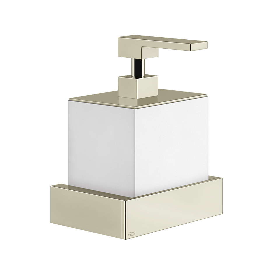 Rettangolo Soap Dispenser - 20813 Bathroom Accessories GESSI Nickel PVD