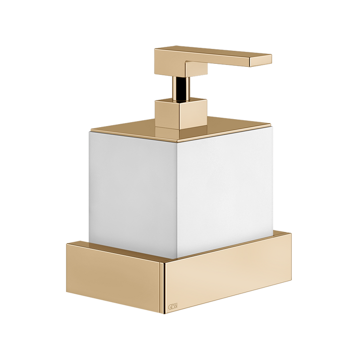 Rettangolo Soap Dispenser - 20813 Bathroom Accessories GESSI Warm Bronze PVD