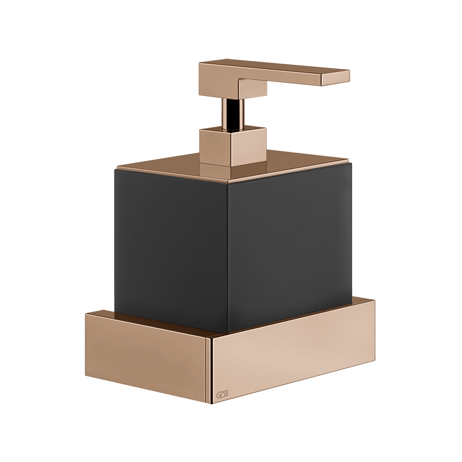 Rettangolo Soap Dispenser - 20814 Bathroom Accessories GESSI Copper PVD