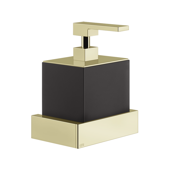 Rettangolo Soap Dispenser - 20814 Bathroom Accessories GESSI Brass PVD