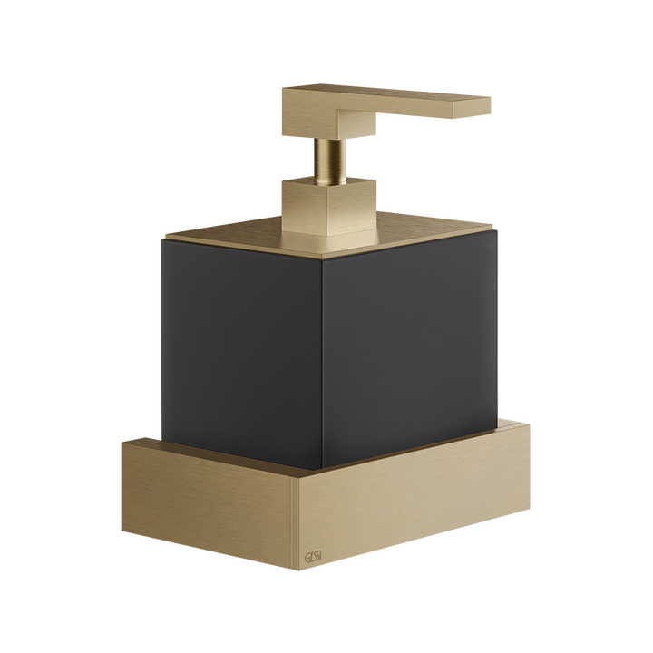 Rettangolo Soap Dispenser - 20814 Bathroom Accessories GESSI Warm Bronze Brushed PVD