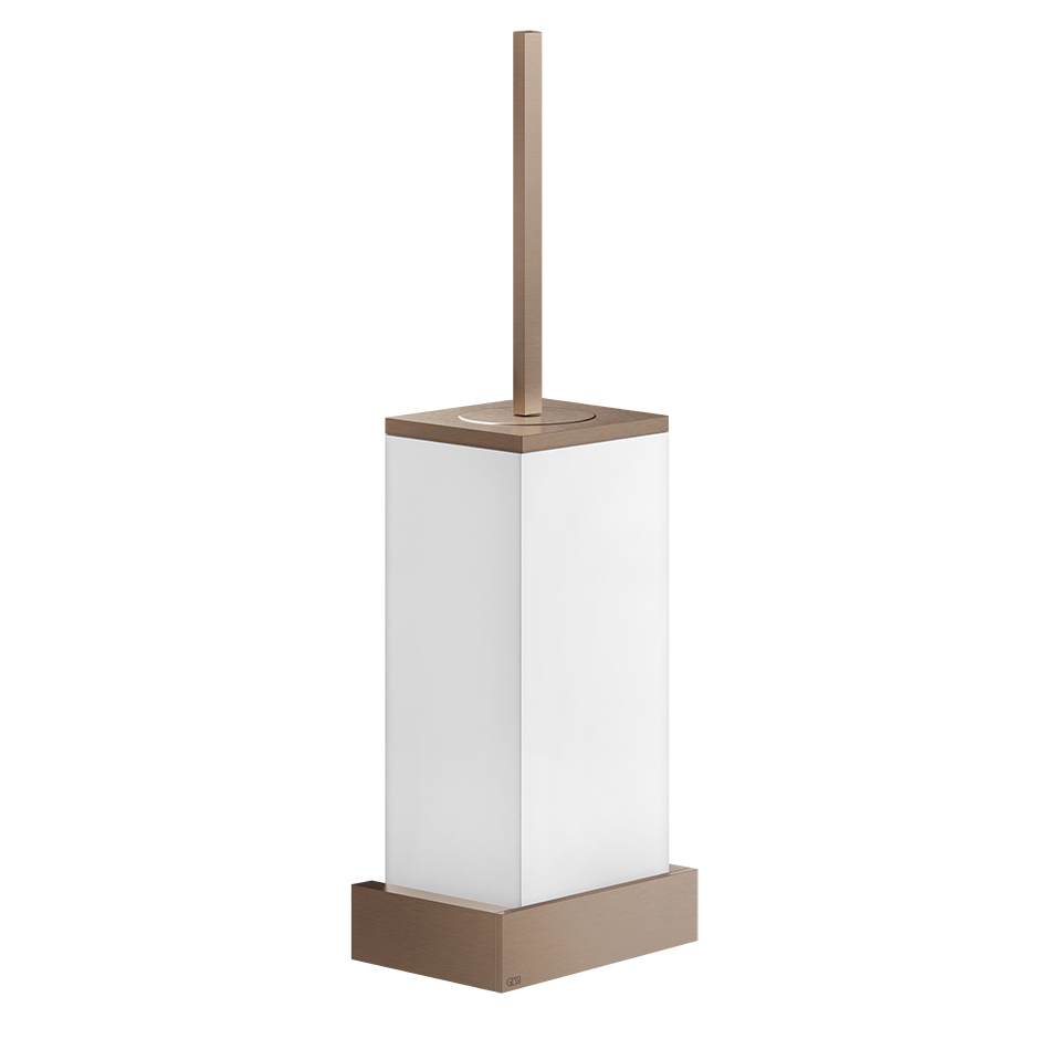 Rettangolo Brush Holder - 20819 Bathroom Accessories GESSI Copper Brushed PVD