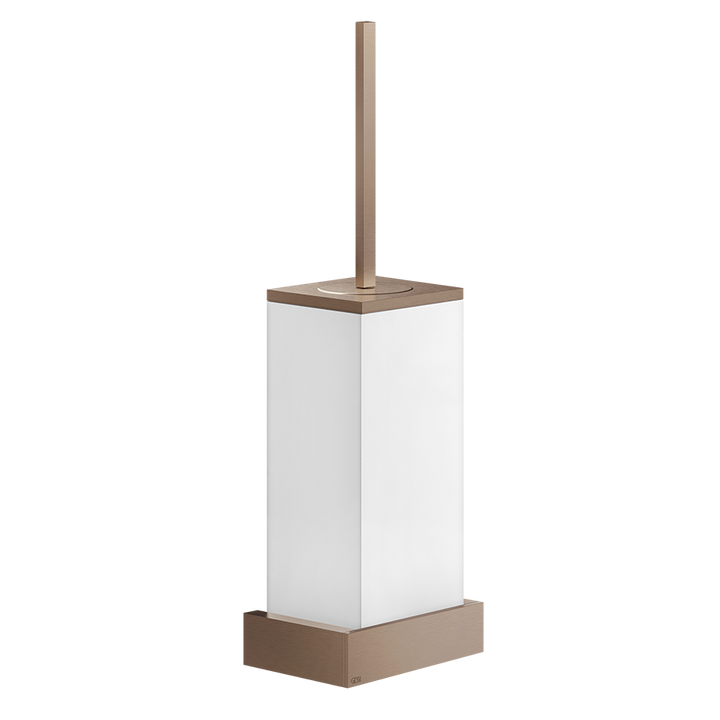 Rettangolo Brush Holder - 20819 Bathroom Accessories GESSI Copper Brushed PVD