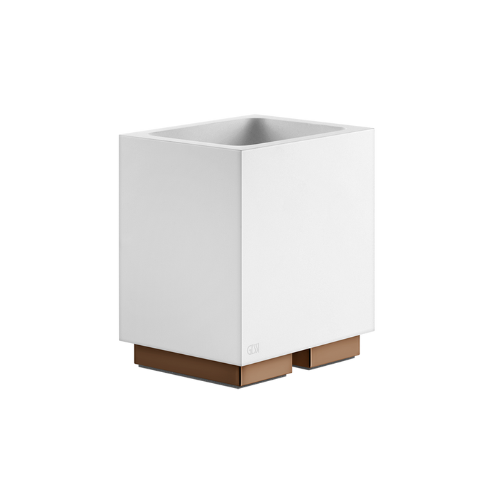 Rettangolo Tumbler Holder - 20831 Bathroom Accessories GESSI Copper PVD