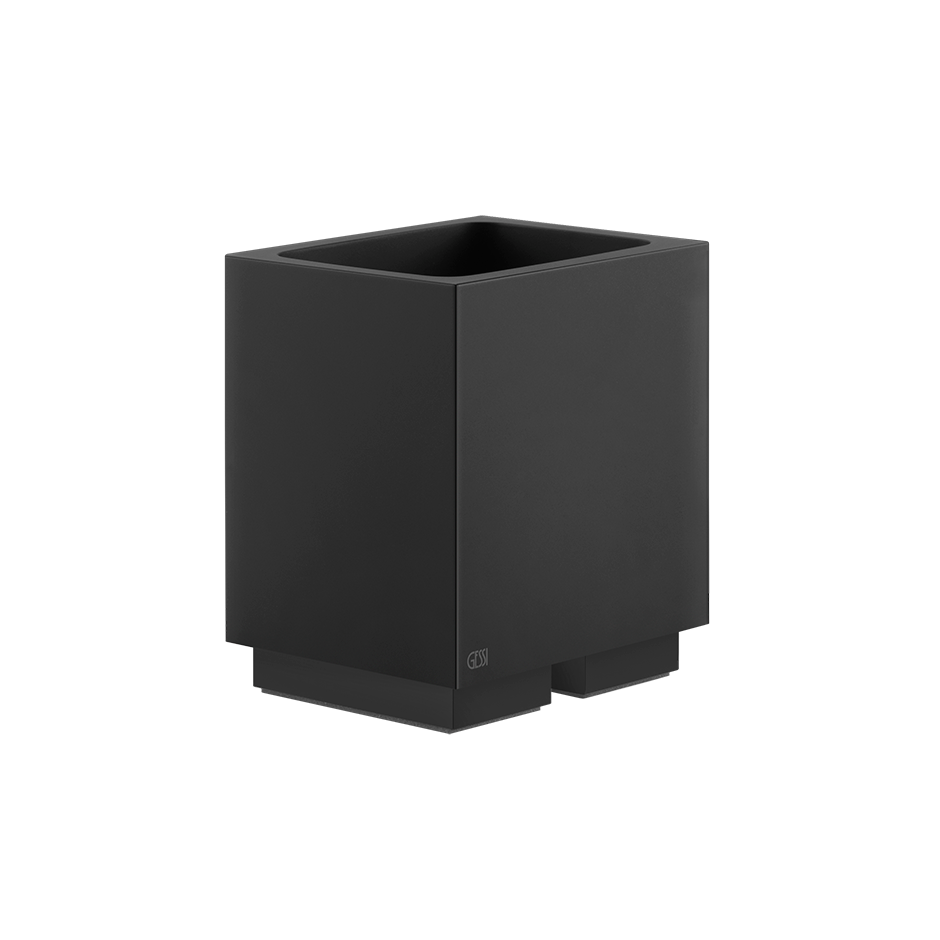 Rettangolo Tumbler Holder - 20832 Bathroom Accessories GESSI Matte Black