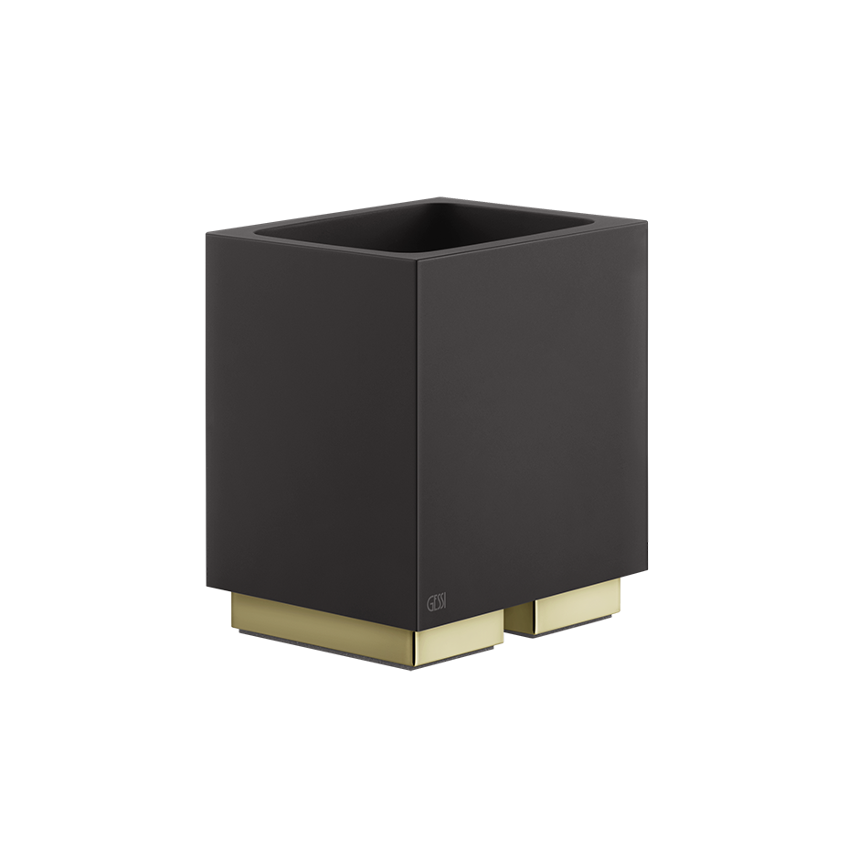 Rettangolo Tumbler Holder - 20832 Bathroom Accessories GESSI Brass PVD