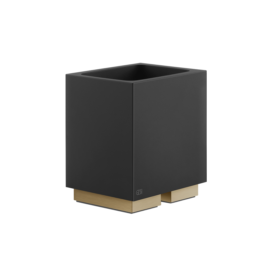 Rettangolo Tumbler Holder - 20832 Bathroom Accessories GESSI Warm Bronze Brushed PVD