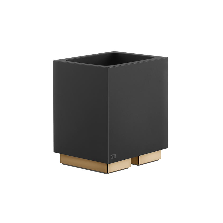Rettangolo Tumbler Holder - 20832 Bathroom Accessories GESSI Warm Bronze PVD