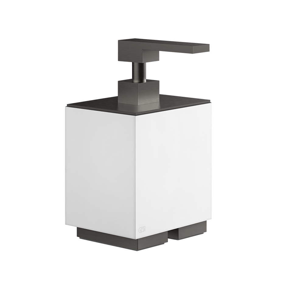 Rettangolo Standing Soap - 20837 Bathroom Accessories GESSI Black Metal Brushed PVD