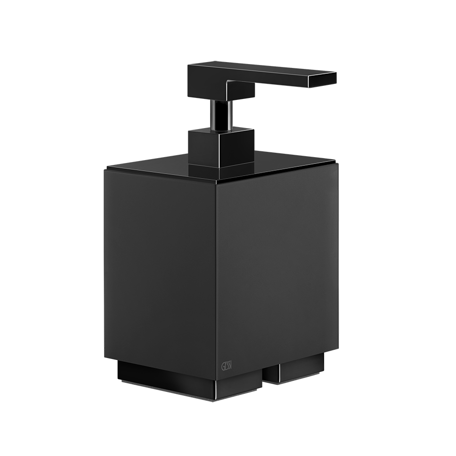 Rettangolo Standing Soap - 20838 Bathroom Accessories GESSI Black Metal PVD
