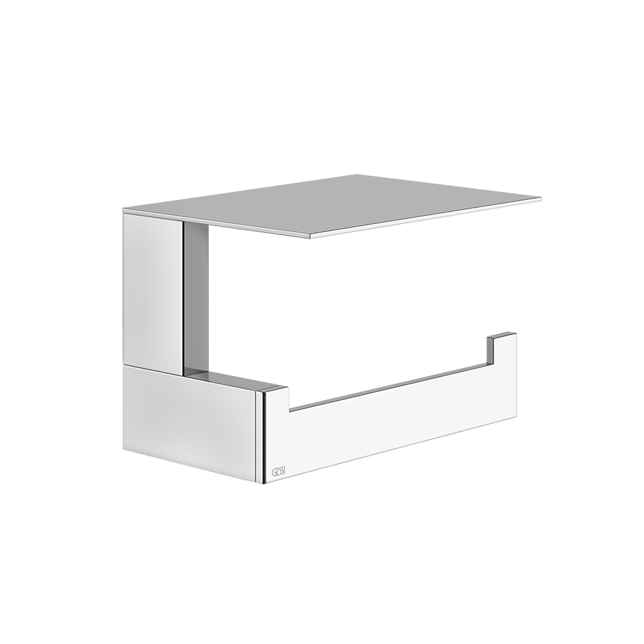Rettangolo Tissue Holder - 20849 Bathroom Accessories GESSI Chrome