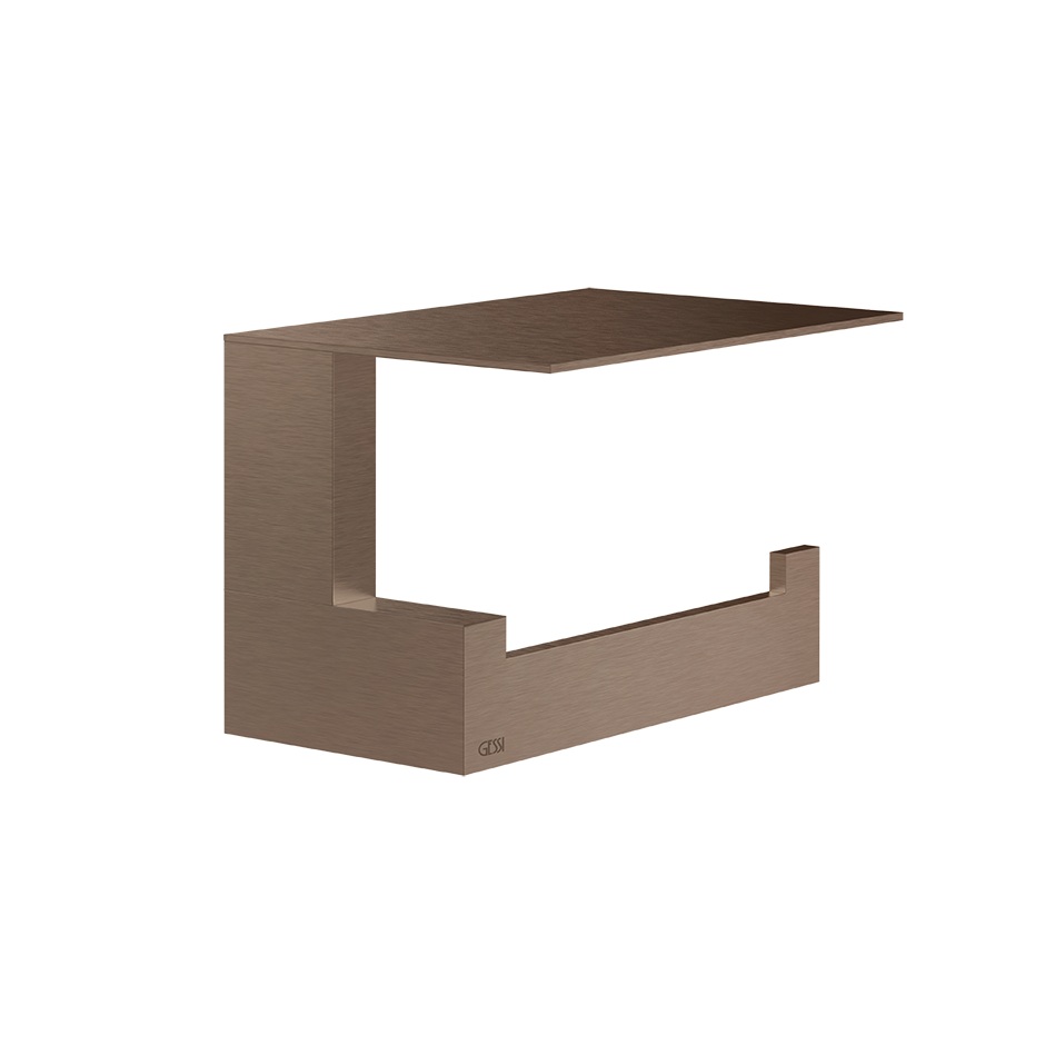 Rettangolo Tissue Holder - 20849 Bathroom Accessories GESSI Copper Brushed PVD