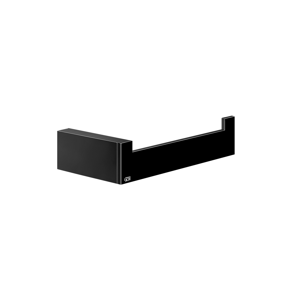 Rettangolo Tissue Holder - 20855 Bathroom Accessories GESSI Black Metal PVD