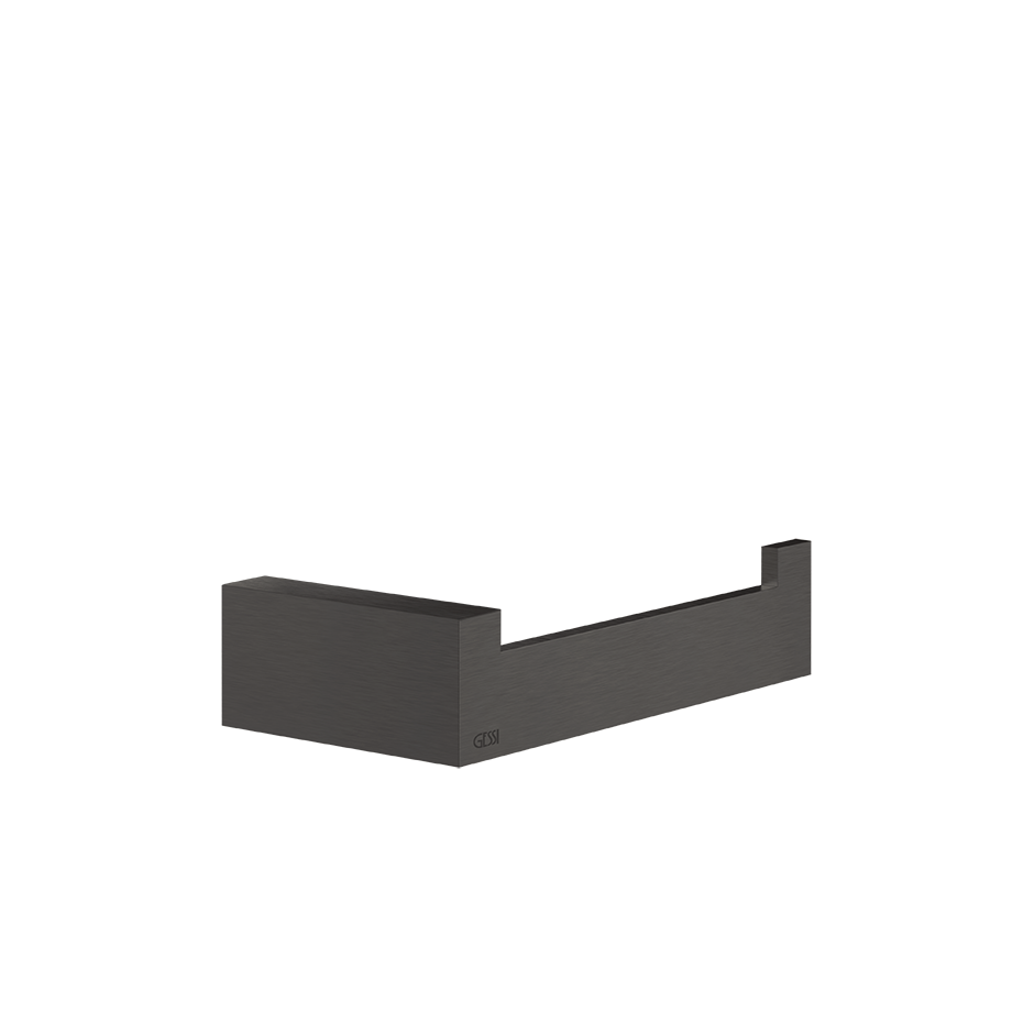 Rettangolo Tissue Holder - 20855 Bathroom Accessories GESSI Black Metal Brushed PVD