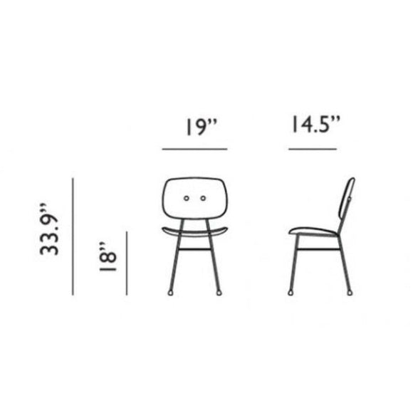 The Golden Chair Chairs Moooi