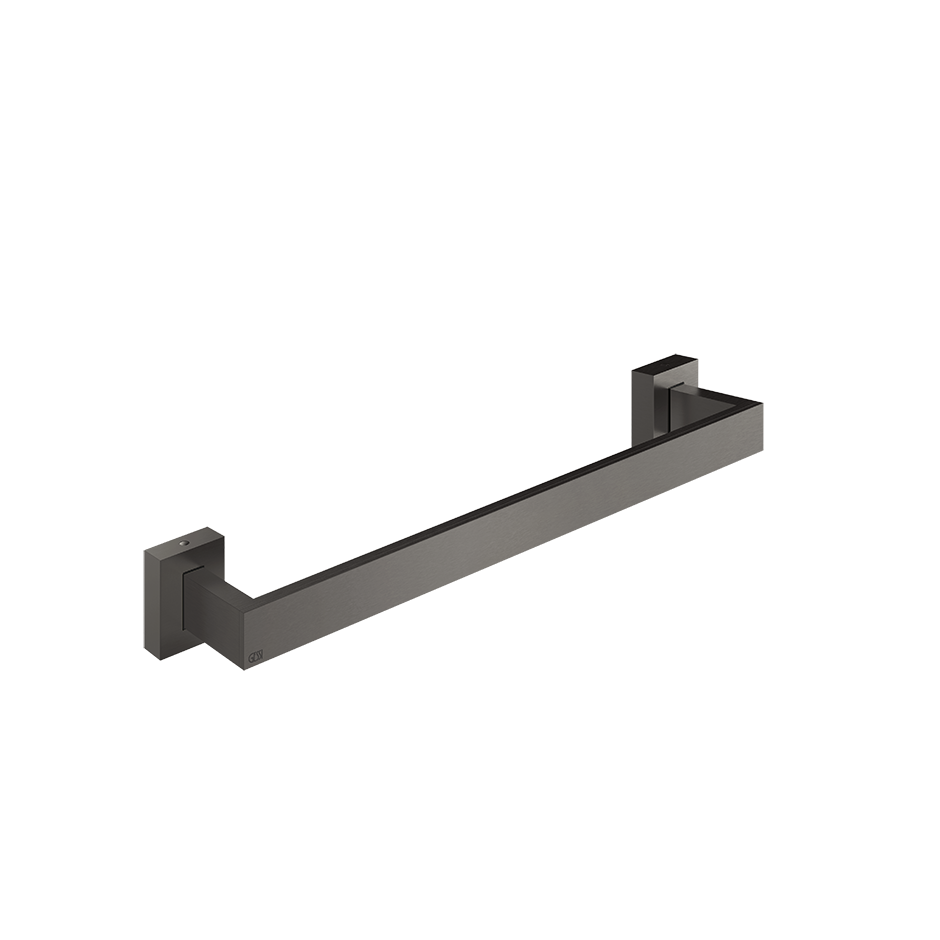 Rettangolo Safety Grip Handle For Bathtub/Shower Enclosure - 20893 Bathroom Accessories GESSI Black Metal Brushed PVD