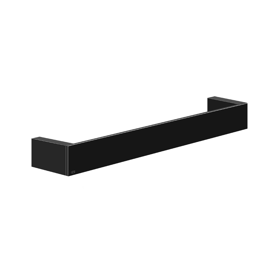 Rettangolo Towel Bar - 20897 Bathroom Accessories GESSI Black Metal PVD