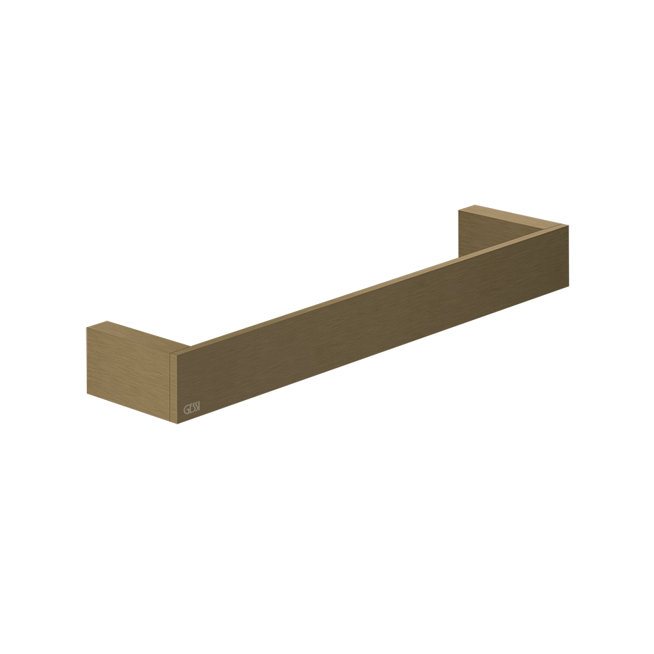 Rettangolo Towel Bar - 20897 Bathroom Accessories GESSI Antique Brass