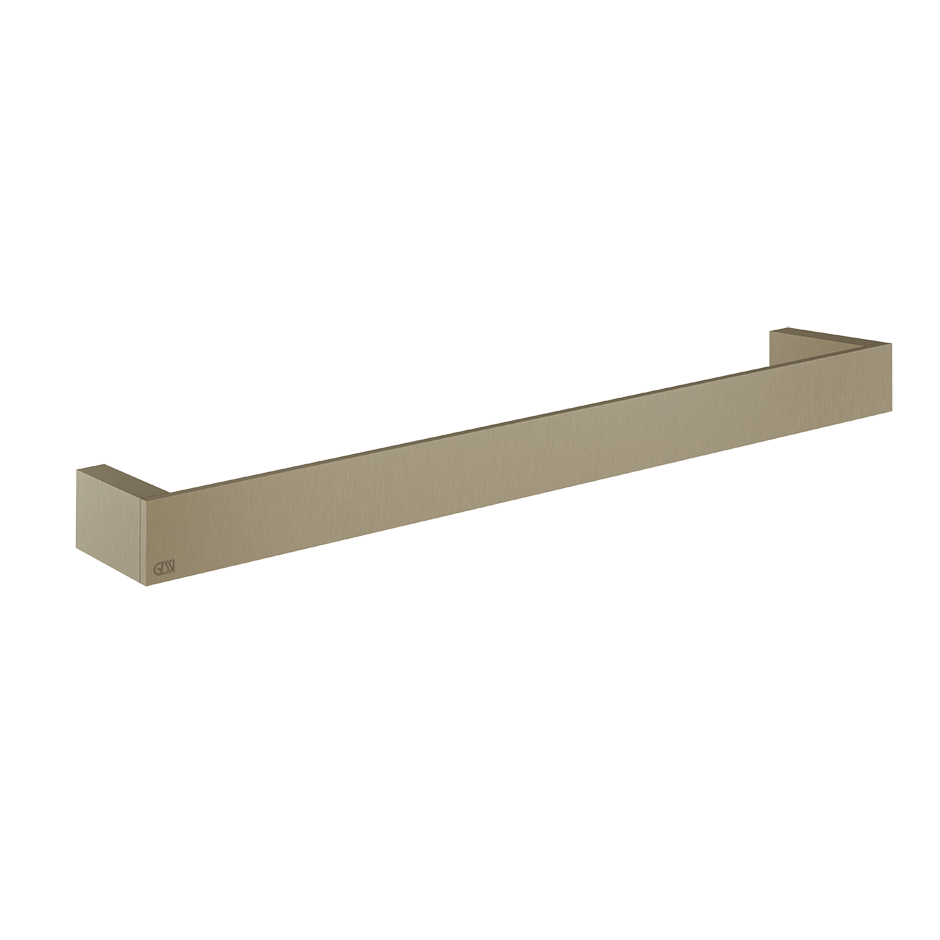 Rettangolo Towel Bar - 20900 Bathroom Accessories GESSI Finox Brushed Nickel