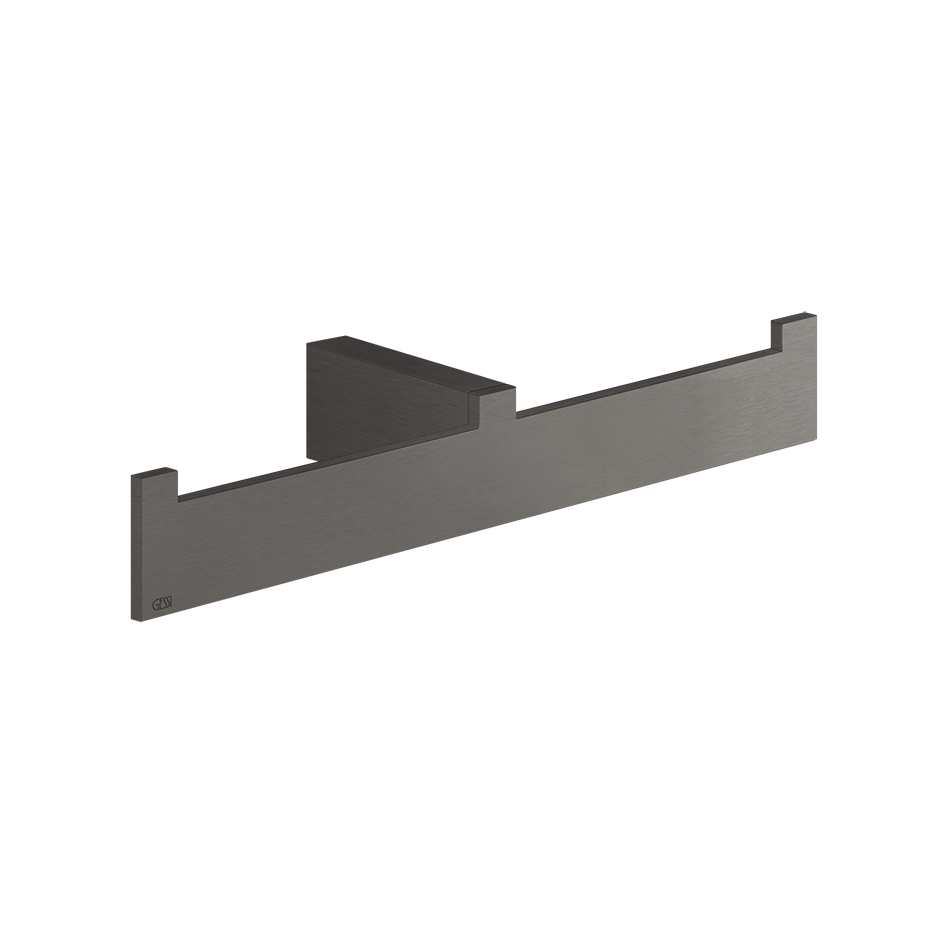 Rettangolo Towel Rail - 20915 Bathroom Accessories GESSI Black Metal Brushed PVD