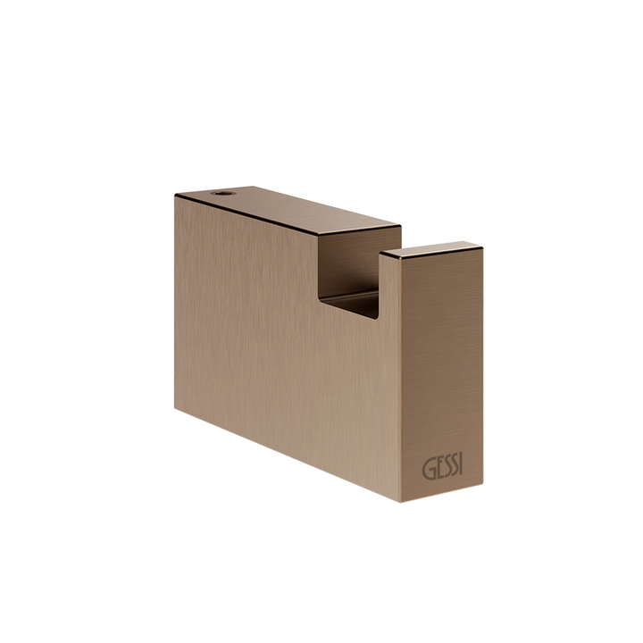 Rettangolo Garment Hook - 20921 Bathroom Accessories GESSI Copper Brushed PVD