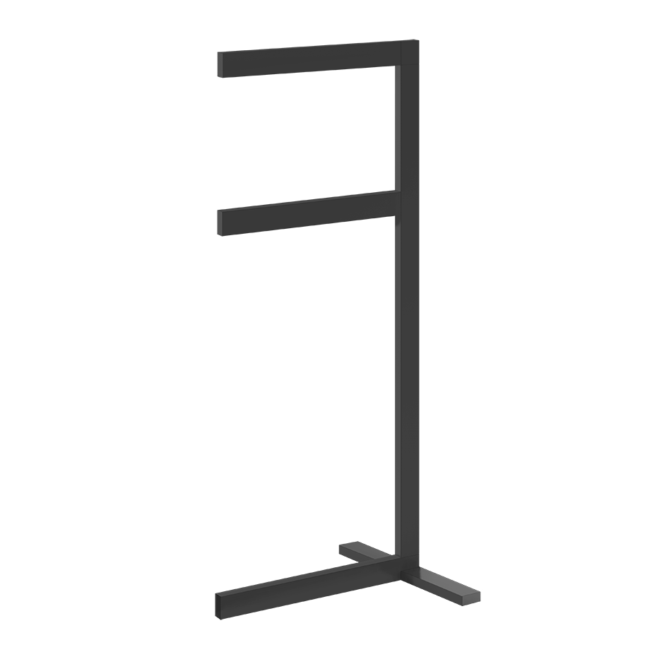 Rettangolo Towel Rack - 20939 Bathroom Accessories GESSI Matte Black