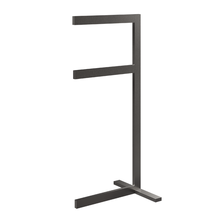 Rettangolo Towel Rack - 20939 Bathroom Accessories GESSI Black Metal Brushed PVD
