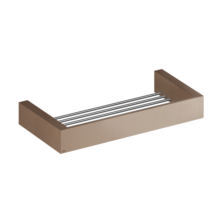Rettangolo Corner Shelf - 20947 Bathroom Accessories GESSI Copper Brushed PVD