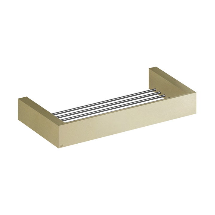 Rettangolo Corner Shelf - 20947 Bathroom Accessories GESSI Brass Brushed PVD