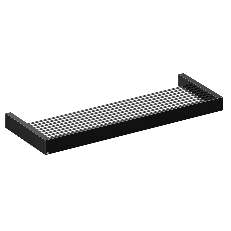 Rettangolo Shelf - 20950 Bathroom Accessories GESSI Black Metal PVD