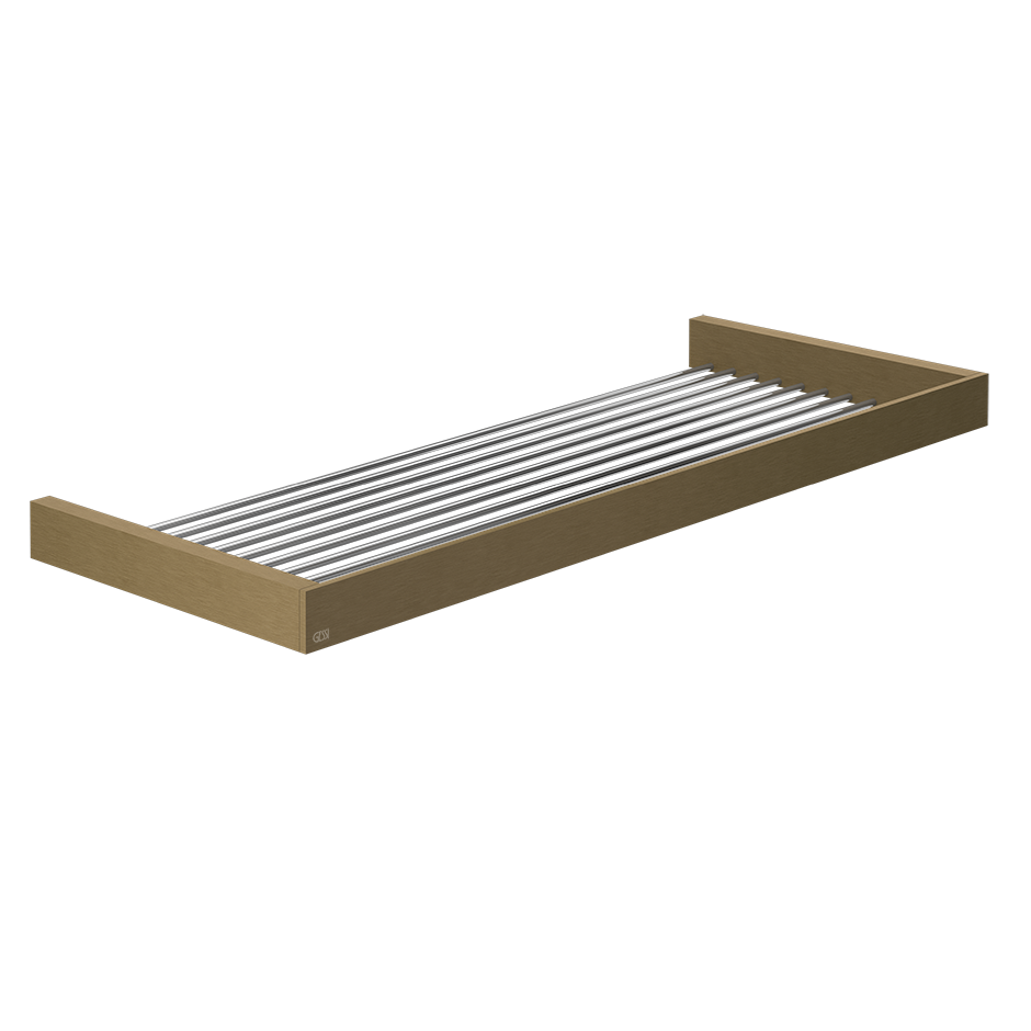 Rettangolo Shelf - 20950 Bathroom Accessories GESSI Antique Brass