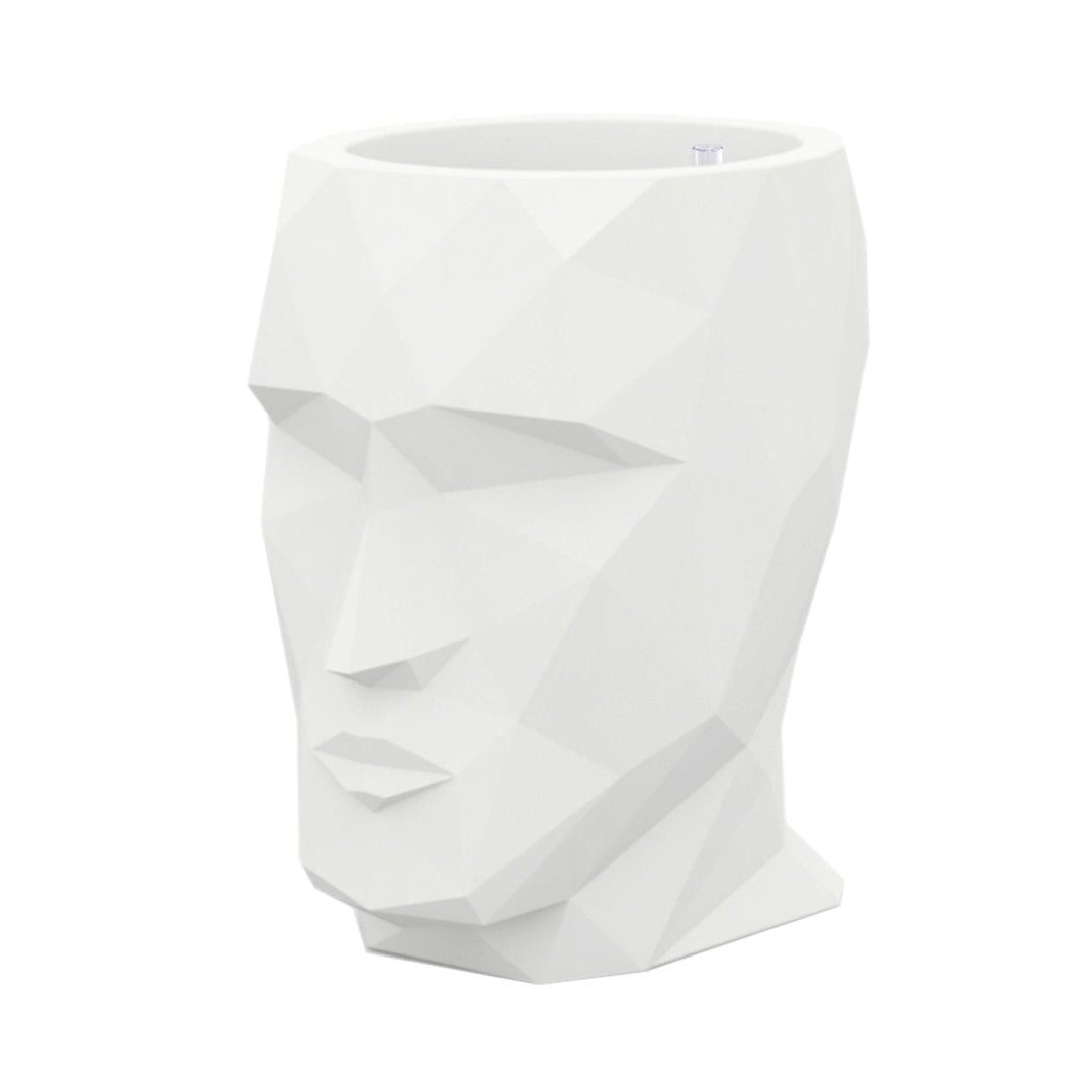 Adan Planter with Self-Watering System Outdoor Vondom Large: 27.5 in width White