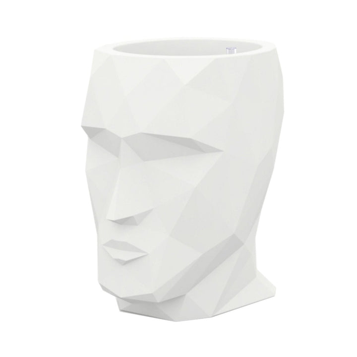 Adan Planter with Self-Watering System Outdoor Vondom Large: 27.5 in width White