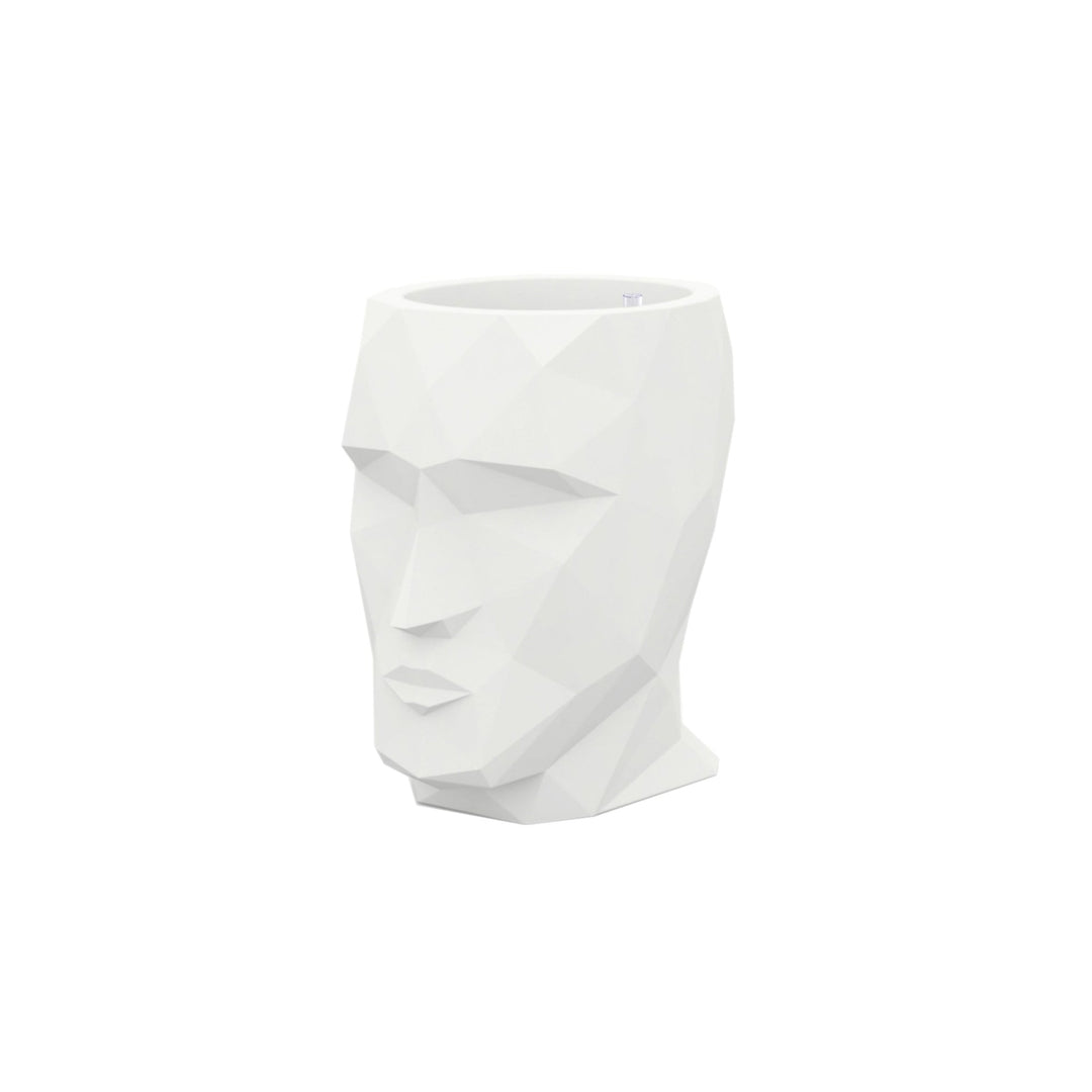 Adan Planter with Self-Watering System Outdoor Vondom Medium: 19.25 in width White