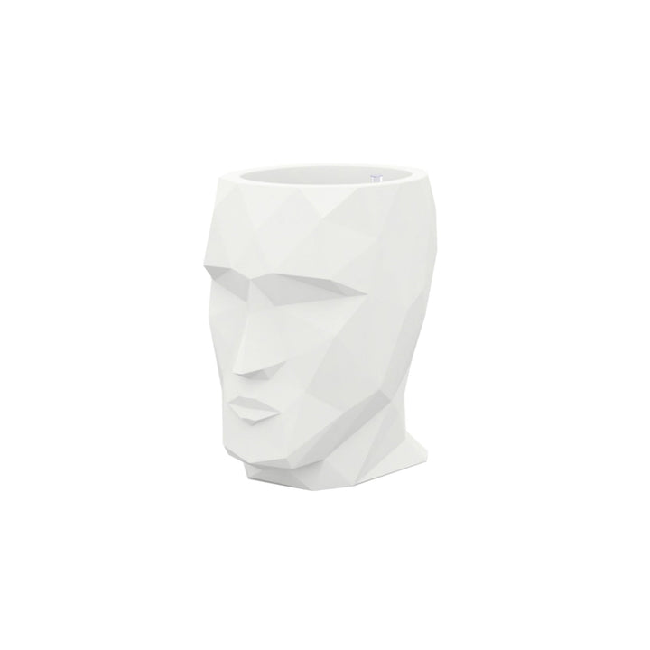 Adan Planter with Self-Watering System Outdoor Vondom Medium: 19.25 in width White