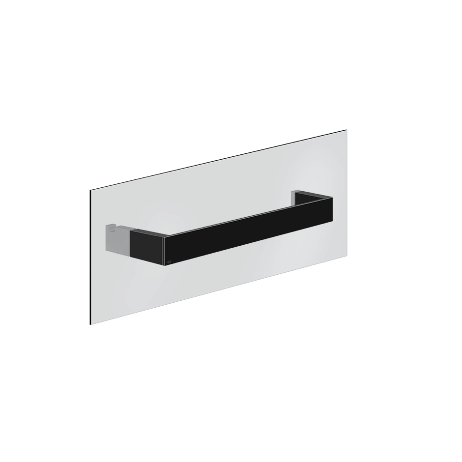 Rettangolo Towel Rail - 20961 Bathroom Accessories GESSI Black Metal PVD