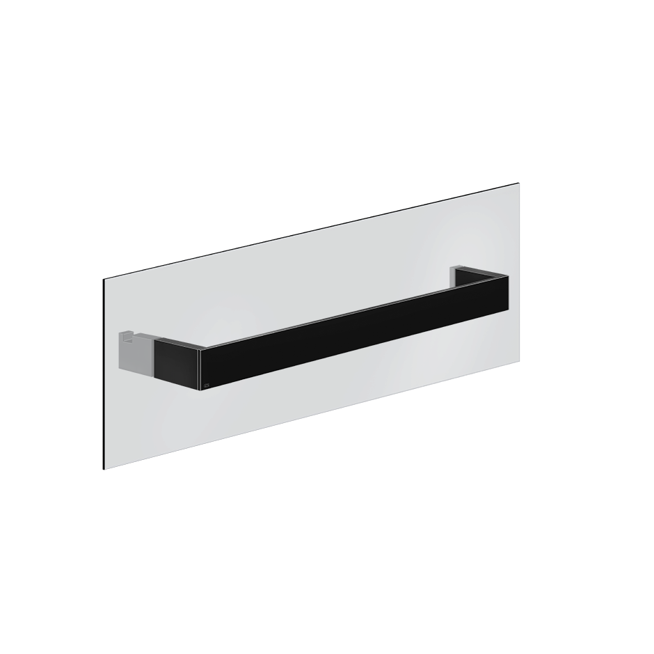 Rettangolo Towel Rail - 20963 Bathroom Accessories GESSI Black Metal PVD