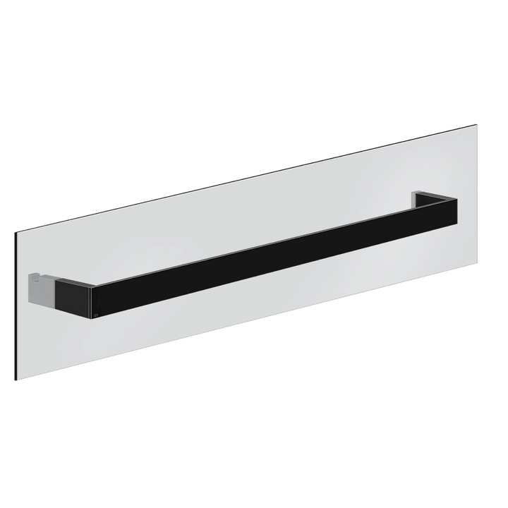 Rettangolo Towel Rail - 20965 Bathroom Accessories GESSI Black Metal PVD