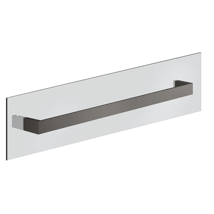 Rettangolo Towel Rail - 20965 Bathroom Accessories GESSI Black Metal Brushed PVD