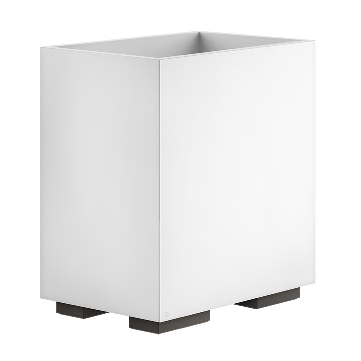 Rettangolo Waste Paper Basket - 20990 Bathroom Accessories GESSI Black Metal Brushed PVD