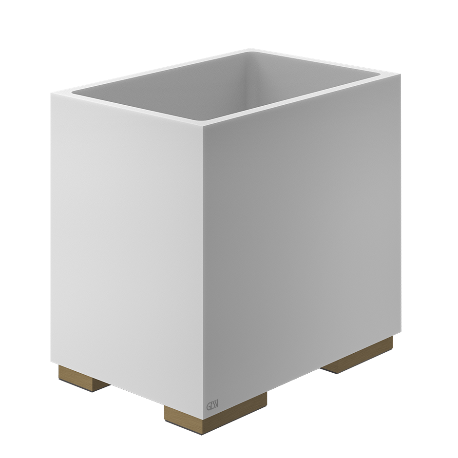Rettangolo Waste Paper Basket - 20990 Bathroom Accessories GESSI